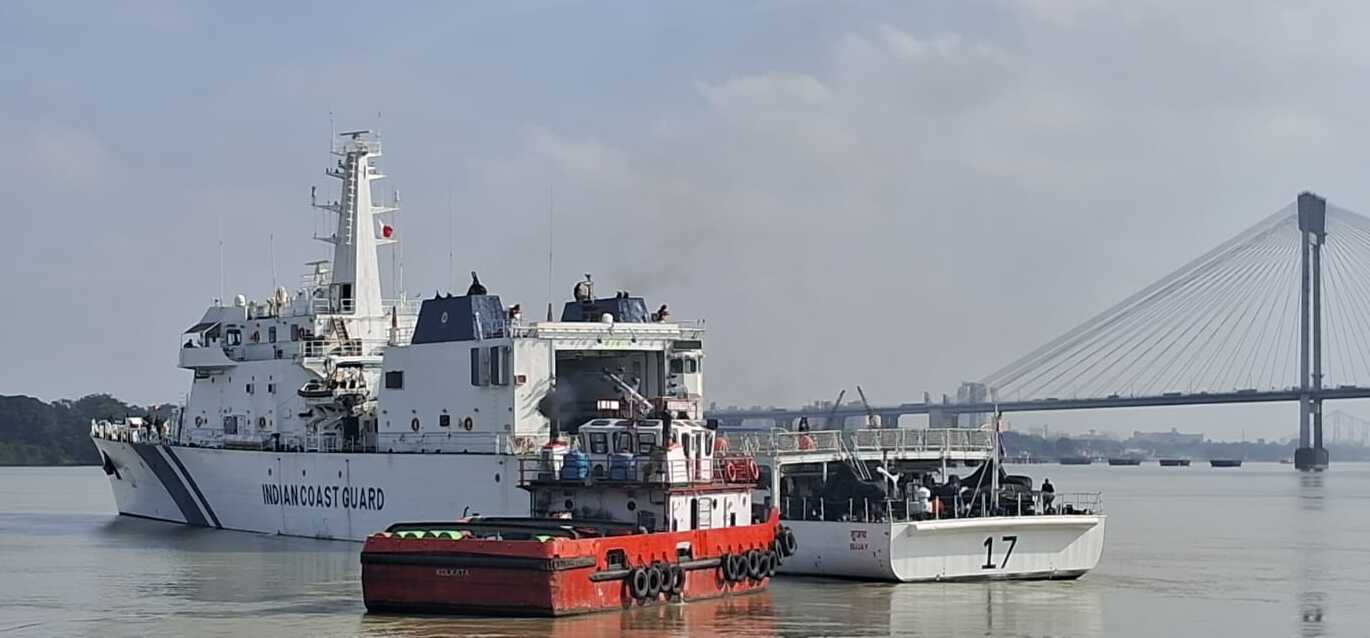 SUCCESSFUL DEPARTURE OF ICGS SUJAY AFTER REFIT FROM GRSE-KPDD UNIT - Thumbnail